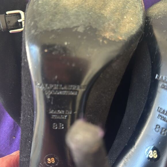 Ralph Lauren collection suede beautiful EUC boots paid $1,300- size 8 - Picture 11 of 14